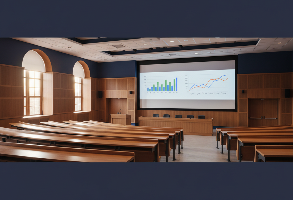 University analytics classroom